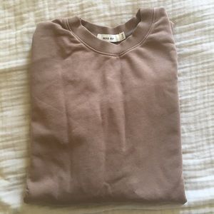 NWOT - Mod Ref Mocha Sweater - size M